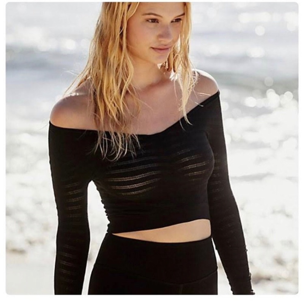 Free People Movement Gone Adrift Long Sleeve Top